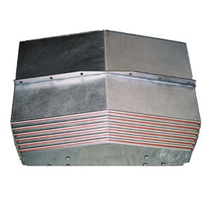 厂家齐全 长期供应江西伸缩式钢板防护罩 盐山县沧旭机床附件厂